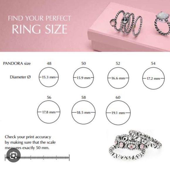 Pandora alluring brilliant princess CZ ring - Picture 5 of 6